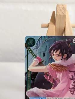One Piece The Azure Sea's Seven Dash Pack Promo Tashigi OP14-029 R 4 - Image 2
