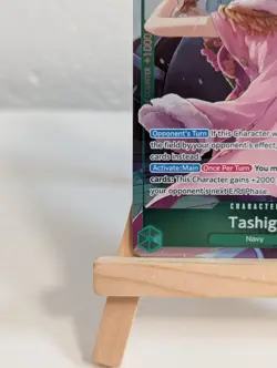 One Piece The Azure Sea's Seven Dash Pack Promo Tashigi OP14-029 R 4 - Image 5