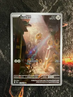 Meltan 179/162 - Pokemon TCG Illustration Rare Card - Temporal Forces - Image 1
