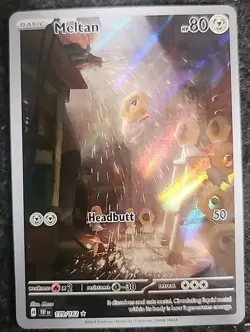Meltan - 179/162 - Temporal Forces - Illustration Rare - NM/M - Pokemon Card - Image 1