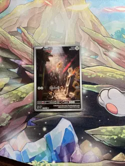 Meltan Holo Rare Pokemon TCG Illustration Card 179/162 SV05 Temporal Forces - Image 1