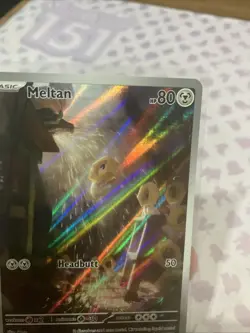 Meltan - 179/162 Temporal Forces - Illustration Rare IR - NM - Pokemon TCG Card - Image 4