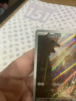Meltan - 179/162 Temporal Forces - Illustration Rare IR - NM - Pokemon TCG Card - Image 5