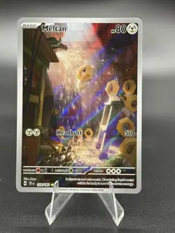 Meltan - 179/162 - Temporal Forces - Illustration Rare - NM - Pokemon TCG Card - Image 1