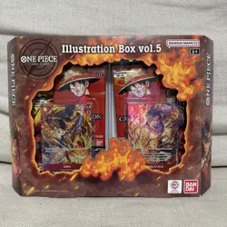 Bandai Trading Card Games One Piece Illustration Box Vol 5 New Factory Sealed - Image 1