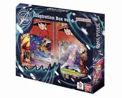 One Piece TCG Illustration Box Vol 6 SEALED Bandai Trading Card Game (Lot Of 4) - Image 1
