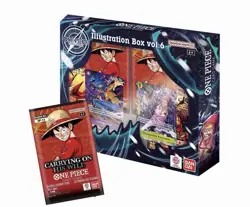 One Piece TCG Illustration Box Vol 6 SEALED Bandai Trading Card Game (Lot Of 4) - Image 2