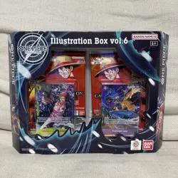 Bandai Trading Card Games One Piece Illustration Box Vol 6 New Factory Sealed - Image 1