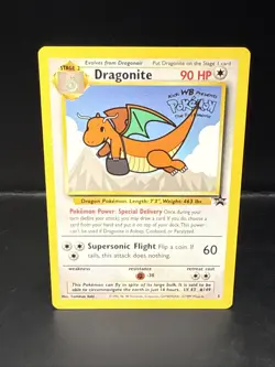 Pokemon TCG Dragonite #5 Black Star Promo, WB the First Movie, Stamped Card A - Image 1