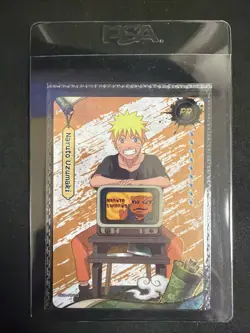 🥷 NARUTO UZUMAKI PSA MAGAZINE KAYOU EXCLUSIVE SEALED PROMO CARD NM 2025 - Image 1