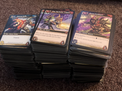 WoW TCG Bulk Lot, 1000+ Cards, NM - LP Condition, Vintage, World of Warcraft - Image 1