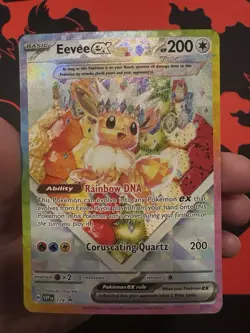 Eevee ex 174 Sv: Scarlet & Violet Promo Card Holo NM - Image 2