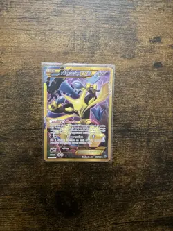 Pokemon TCG Alakazam EX Fates Collide 125/124 Full Art Secret Rare Card - Image 1