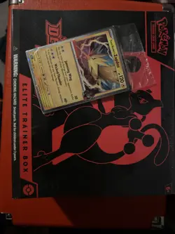 Pokemon Destined Rivals ETB Sealed With Sealed Zapdos Promo Card - Image 3