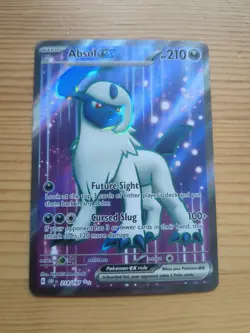 Pokemon TCG Absol EX Obsidian Flames Holo Ultra Rare Card 214/197 NM - Image 1