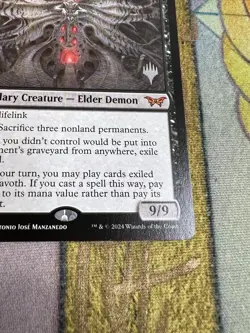 Valgavoth, Terror Eater Promo Pack: Duskmourn: House of Horror Regular - Image 3