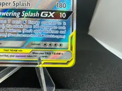 2019 Pokemon SM Team Up Magikarp & Wailord GX 160/181 Full Art Holo NM - Image 5