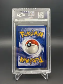 Pokemon Shining Magikarp Neo Revelation Unlimited PSA 8 Swirl W/Blue Jewel Guard - Image 4