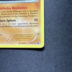 Lucario #80/113- Legendary Treasures (2013)- Holo Rare- Pokemon TCG - Image 4