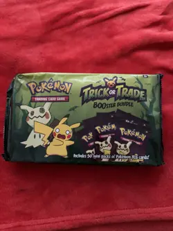 Nintendo Pokemon TCG Trick or Trade BOOster Bundle - 50 Packs 820650852572 - Image 1