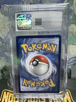 2016 Pokemon XY Fates Collide Lugia Cracked Ice Holo 78/124 CGC 8 - Image 2