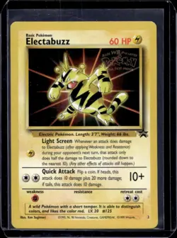 1999 Pokemon Wizards Black Star Promos Electabuzz #2 - Image 1