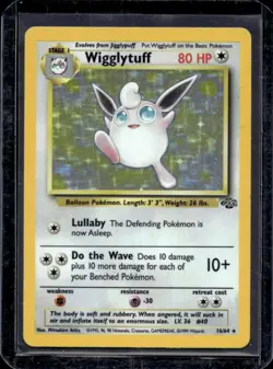 1999 Pokemon Jungle Wigglytuff #16/64 - Image 1