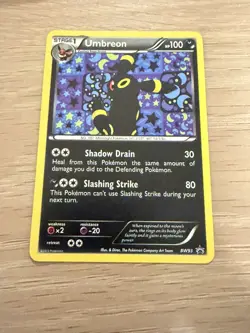 Pokemon Black & White Umbreon BW93 Holo Black Star Promo - Image 1