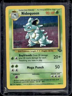 1999 Pokemon Jungle Nidoqueen #7/64 - Image 1
