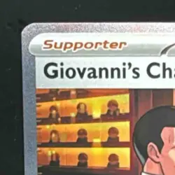 2023 Pokemon Gaming SV 151 - MEW EN Giovanni's Charisma #204/165 - Image 3