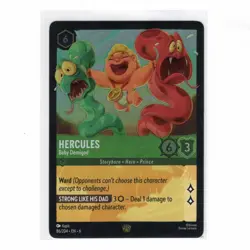Hercules Disney Lorcana Azurite Sea Cold Foil 86/204 - Image 1