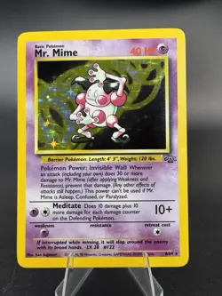 Mr. Mime -6/64 - Jungle Unlimited 1999 - WOTC - Holo Rare - LP/NM - Pokemon TCG - Image 1