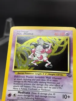 Mr. Mime -6/64 - Jungle Unlimited 1999 - WOTC - Holo Rare - LP/NM - Pokemon TCG - Image 2