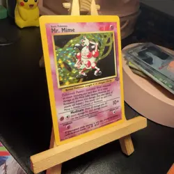 Mr. Mime 6/64 Jungle Base Set Holo Rare Unlimited WOTC Pokemon TCG MINT/NM - Image 2