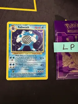 Pokemon TCG Poliwrath 13/102 Base Set Unlimited Holo 1999 254 💎LP💎 - Image 1