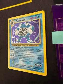 Pokemon TCG Poliwrath 13/102 Base Set Unlimited Holo 1999 254 💎LP💎 - Image 2