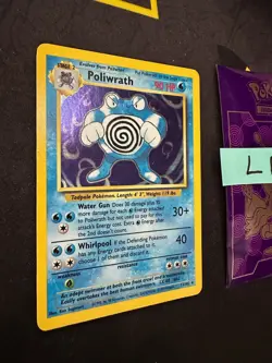 Pokemon TCG Poliwrath 13/102 Base Set Unlimited Holo 1999 254 💎LP💎 - Image 3