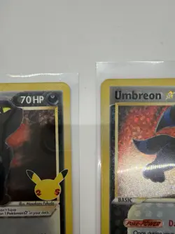 Lot Of 2 2021 Pokemon SWSH Celebrations Umbreon Classic Collection #17/17 - Image 5