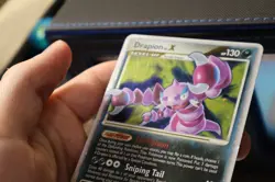 Pokemon - Drapion LV.X 123/127 Platinum Holo Ultra Rare - Image 3