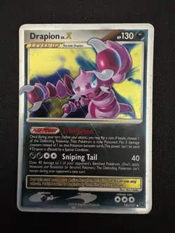 Pokemon TCG - Drapion LV.X 123/127 Platinum Holo - MP - Image 1