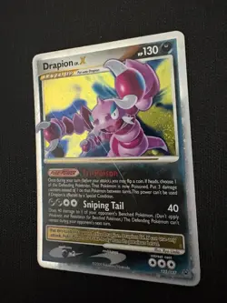 Pokemon TCG - Drapion LV.X 123/127 Platinum Holo - MP - Image 3