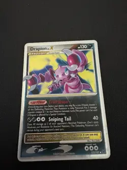 Pokemon TCG - Drapion LV.X 123/127 Platinum Holo - MP - Image 4