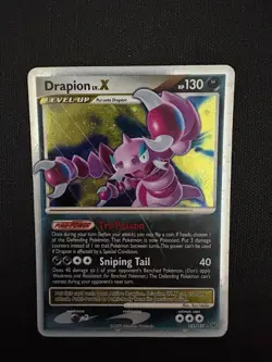 Pokemon TCG - Drapion LV.X 123/127 Platinum Holo - MP - Image 5