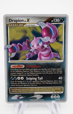 Pokemon TCG Drapion LV. X 123/127HOLO Ultra Rare Platinum 2009 LP - Image 1