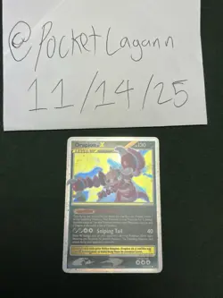 Pokemon - Drapion LV.X 123/127 Platinum Holo Ultra Rare - Image 2
