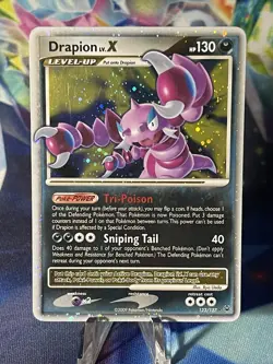 Drapion Lv. X - 123/127 Platinum Ultra Rare Holo Pokemon - Image 2