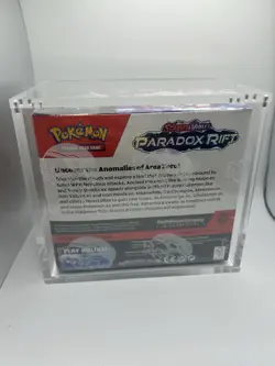 Pokemon TCG: Scarlet & Violet - Paradox Rift Booster Box Sealed w/ Acrylic Case 820650863998 - Image 3