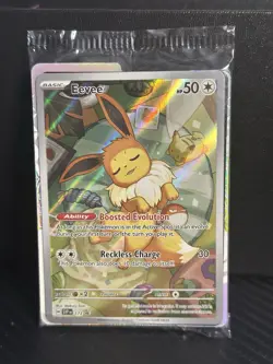 Pokemon TCG Eevee Black Star Promo 173 Prismatic Evolutions Sealed Card - Image 1