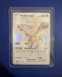 Pokemon TCG Reshiram EX White Flare Mint-Near Mint Condition Card 173/086 BWR - Image 1