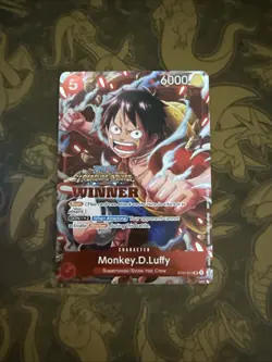Monkey.D.Luffy (Winner Pack Vol. 5) ST01-012 One Piece Promotion Cards Foil - Image 1